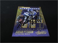 Adrian Peterson Signed Trading Card RCA COA