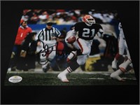 Eric Metcalf Signed 8x10 Photo FSG Witnessed