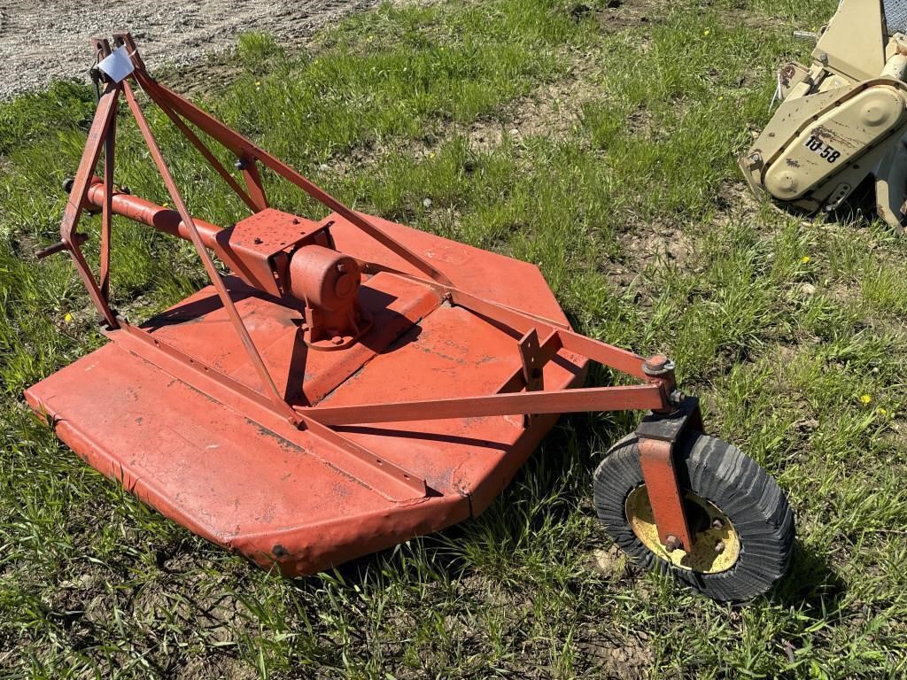 4' 3PTH Case Rough Cut Mower