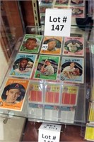 7 baseball cards: