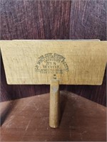 Vintage Wool Carding Brush Pair of paddles