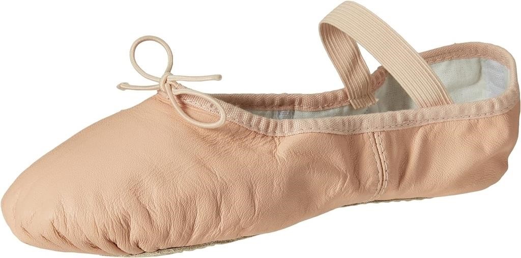 (N) Bloch Womens Dansoft Full Sole Leather Ballet