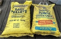 2- 40lb Bags of Salt
