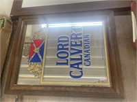 Lord Calvert Mirrored sign