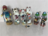 Assortment of SW Kachinas