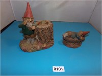 Tom Clark gnomes 1988 "Couch Potato" "Wishbone"