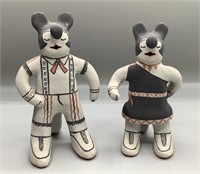 Pair of Storyteller Mice by Martha Arquero