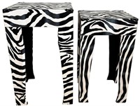 Decorative Zebra Tables