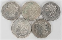 5- MORGAN SILVER DOLLARS