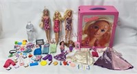 Barbie Fashion Trunk, Dolls & Accessories