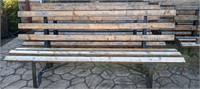 1 Outdoor Bench ( Metal W/ Wood Slats) 
Approx.