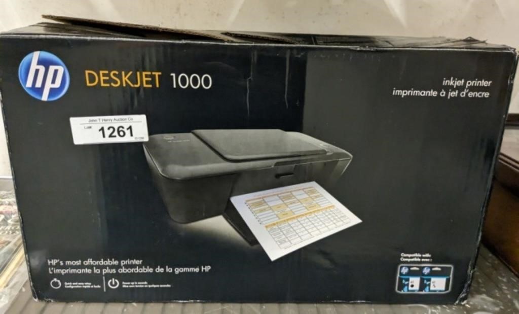 HP DESKJET 1000 PRINTER