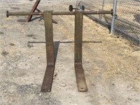 Drive In Backhoe Fork Attachment
