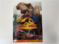 Autograph COA Jurassic World Folder