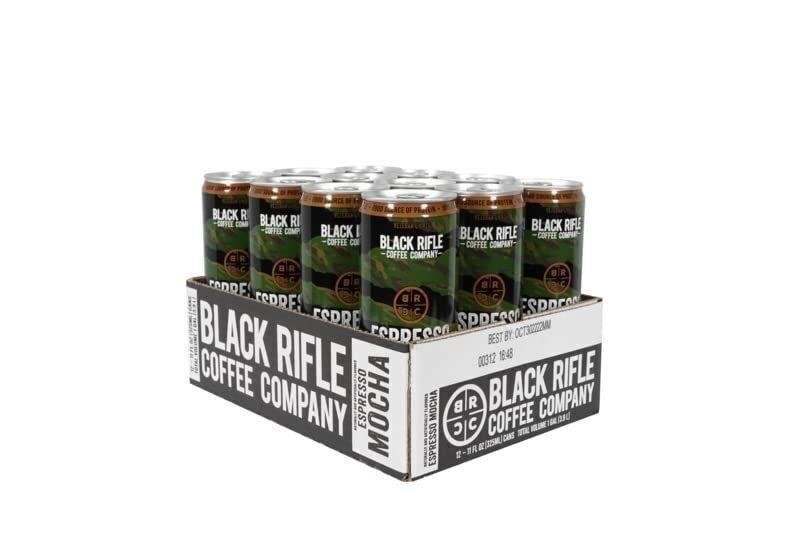 CASE OF 12 Black Rifle Coffee Espresso Mocha