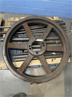Oversized Pulley Wheel and Pins