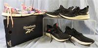 3PC WMNS SNEAKERS SIZE 8 *PUMA*REEBOK GENTLY USED