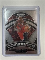 2022-23 Panini Prizm Dominance #18 DeMar DeRozan!