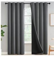 New, Yakamok 100% Blackout Curtains for Bedroom