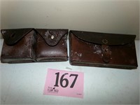 LEATHER DOUBLE POUCH