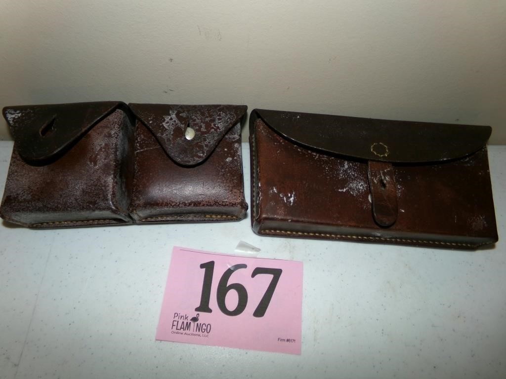 LEATHER DOUBLE POUCH