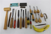 Collection of Wood Carving Tools