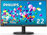 PHILIPS 22 FHD VA Panel  75Hz  HDMI & VGA