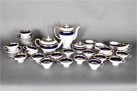 Rosenthal "Eminence Cobalt" Tea/Coffee Pots 57pc