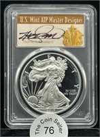 2017 S Proof American Silver Eagle AIP Master