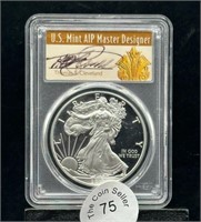 2017 S Proof American Silver Eagle AIP Master