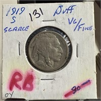 1919-S BUFFALO NICKEL