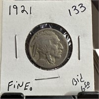 1921 BUFFALO NICKEL