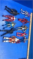 10 action figures