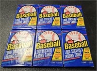 1988 Fleer Baseball Card 6 Packs