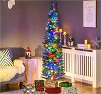 $65 6' Artificial Pencil Christmas Trees