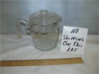 Vintage Glass Percolator Pot