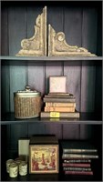 Decorative Distressed Corbels, Books & More