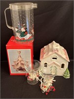 Assorted Christmas decorations