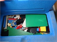 Vintage Blue Case of Lego's