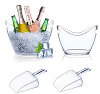 Beverage Tubs for Parties, with scoops - NEW