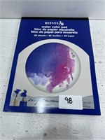 Reeves 9-Inch by 12-Inch Water Color Paper Pad