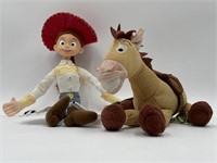 Disney Pixar Toy Story Jesse and Bullseye Plushes