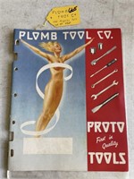 1950's Plomb Tool Co. / Proto Tool Catalog