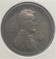 1915-D Lincoln Cent VF