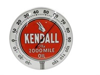 KENDALL OIL GLASS FACE THERMOMETER - NEW