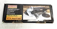 New CRAFTSMAN 4 1/2" ANGLE GRINDER "Black"