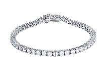 925S 12.6ct Moissanite Tennis Bracelet