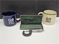 Micrometer & Go Jump in a Lake & Take a Hike Mugs