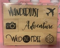 Wanderlust Wooden Stamps