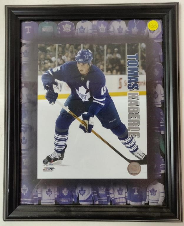 Tomas Kaberle Toronto Maple Leafs Framed Photo